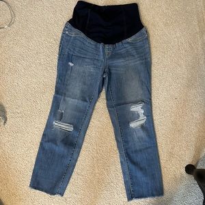 Isabel Maternity Cropped Maternity Jeans